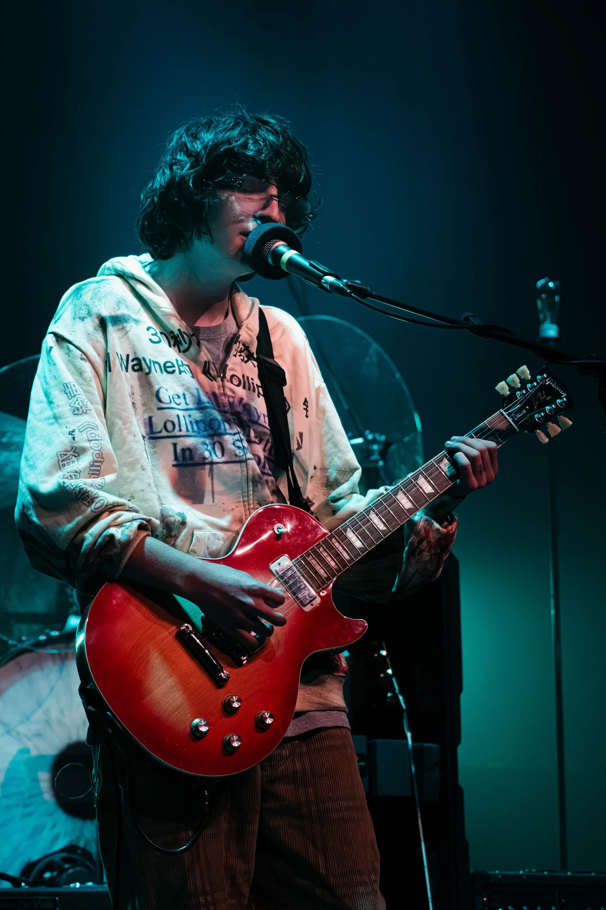 Quannnic on stage at Rickshaw Theatre