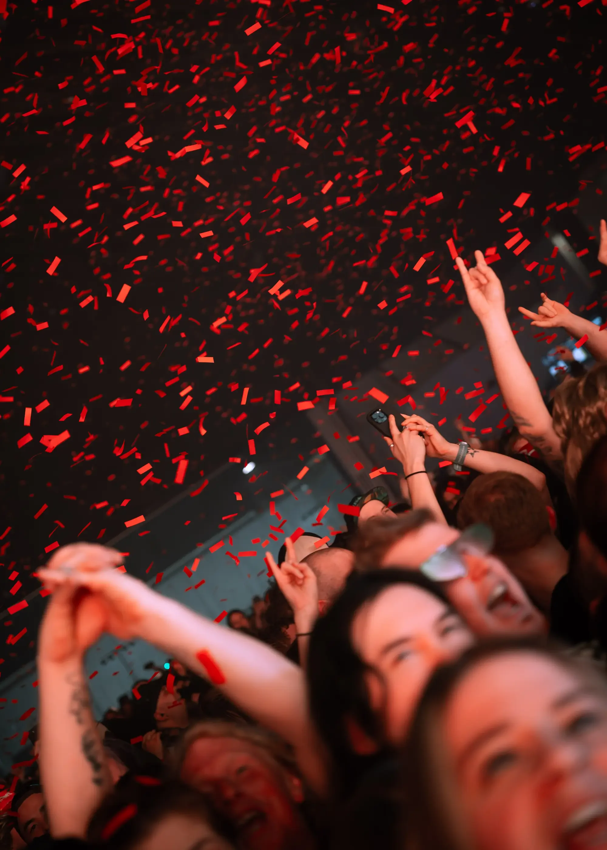 Crowd at PNE Forum during Electric Callboy