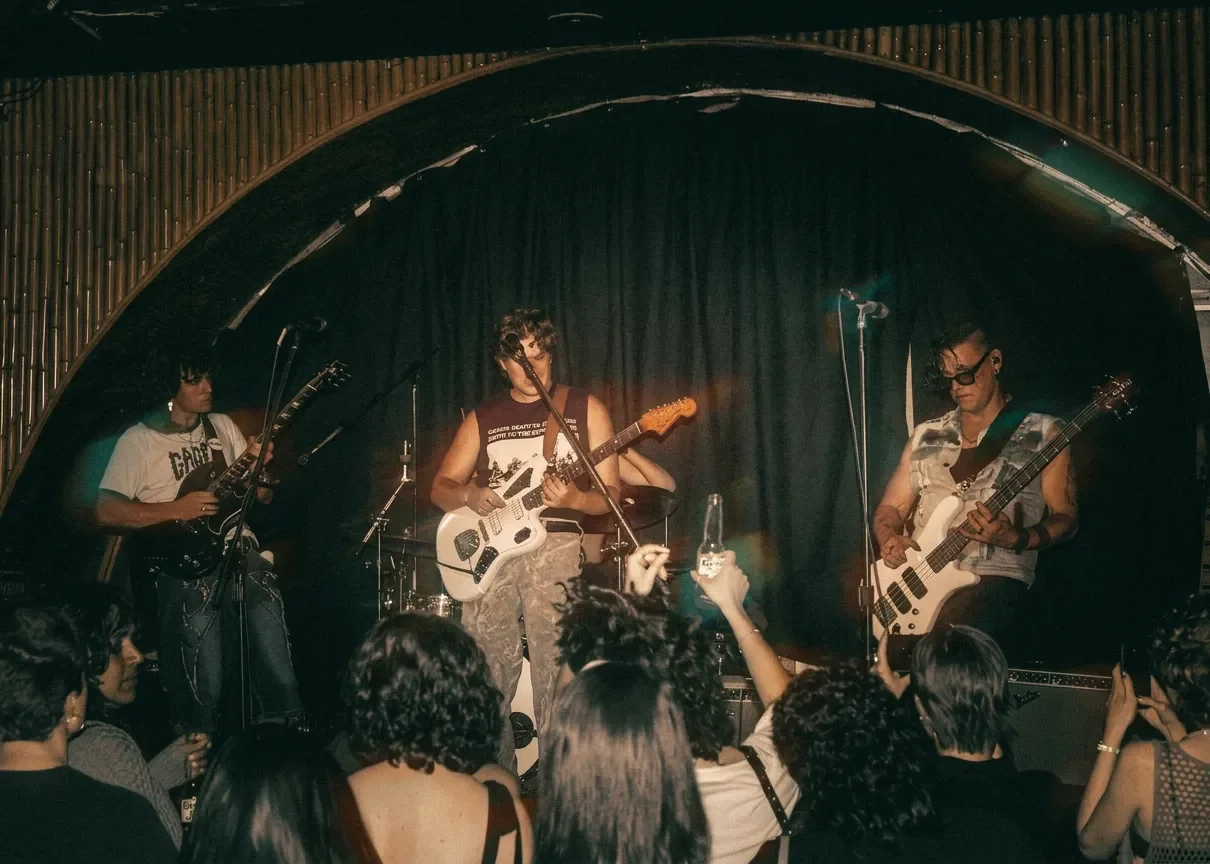 Bad Hoss performing
